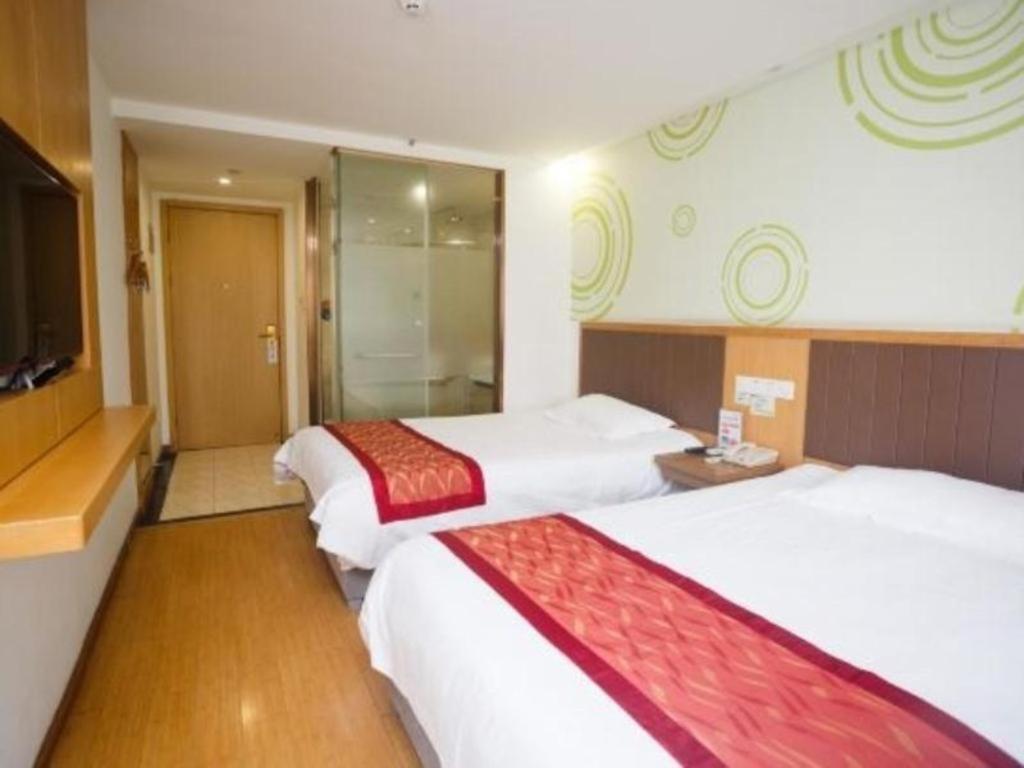 Greentree Inn Zhejiang Ningbo South Railway Station Express Hotel Exterior foto