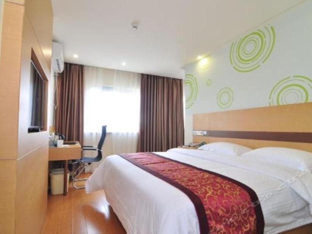 Greentree Inn Zhejiang Ningbo South Railway Station Express Hotel Exterior foto