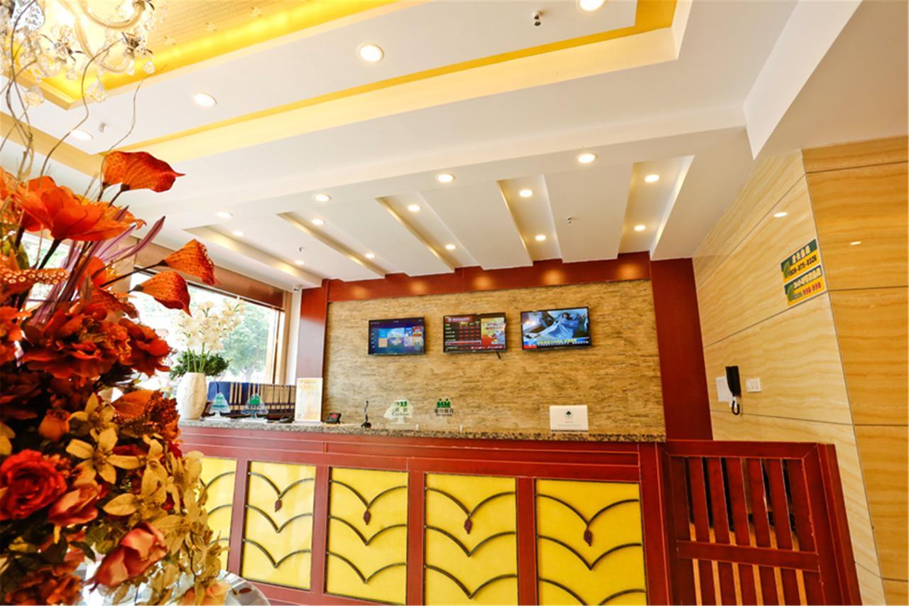 Greentree Inn Zhejiang Ningbo South Railway Station Express Hotel Exterior foto